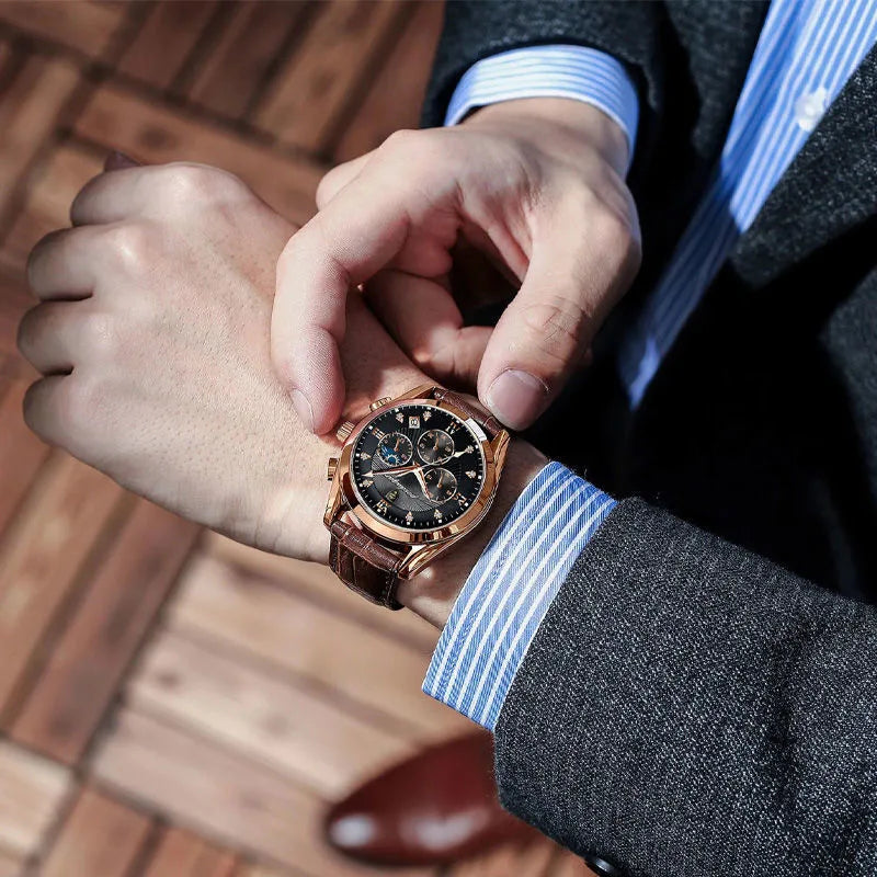 POEDAGAR Men Watch – Where Luxury Meets Performance