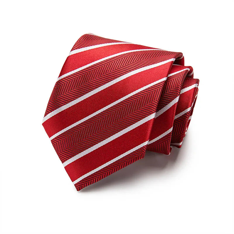 Men’s Colorful Silk Tie – Slim & Stylish for Any Occasion