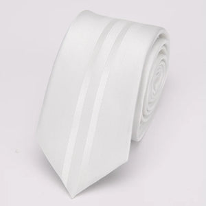 Men’s Luxurious Slim Stripe Necktie