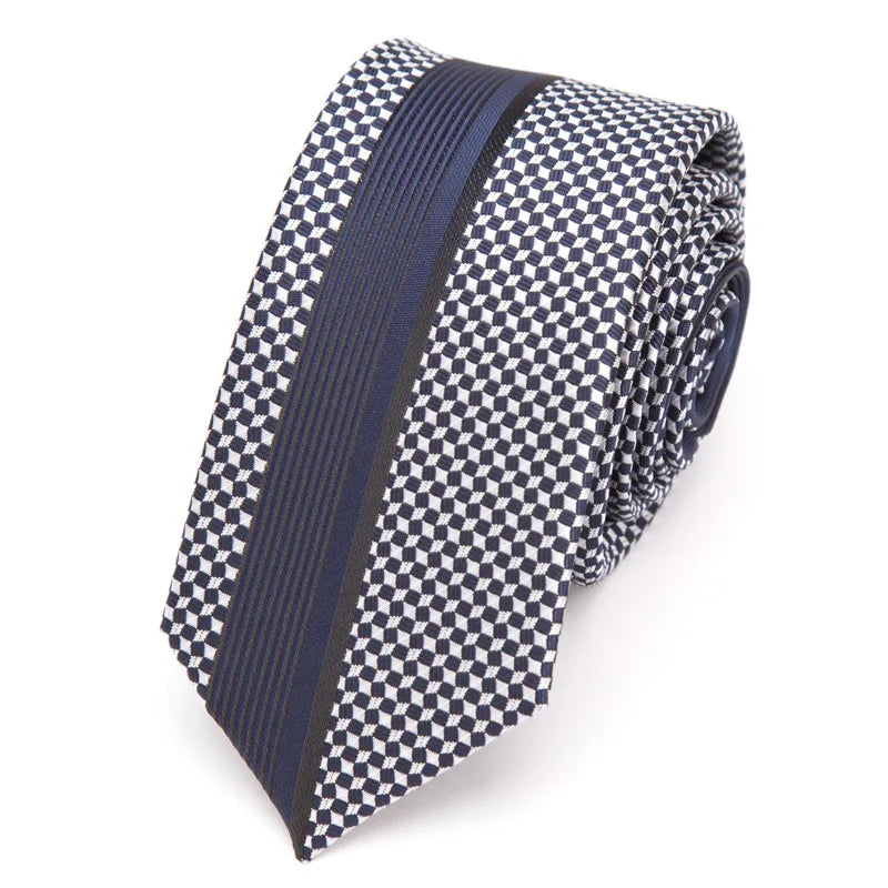 Men’s Luxurious Slim Stripe Necktie