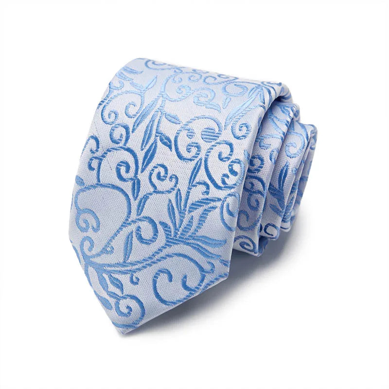 Men’s Colorful Silk Tie – Slim & Stylish for Any Occasion