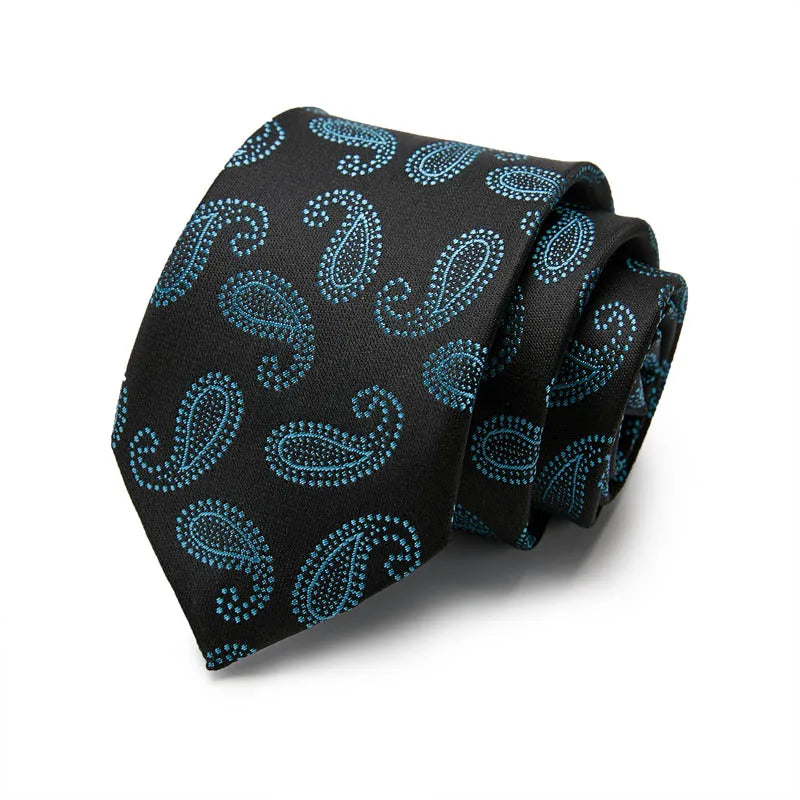Men’s Colorful Silk Tie – Slim & Stylish for Any Occasion