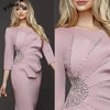 Glamorous Mother of the Bride Dress – Scoop Neck Rhinestone Evening Gown