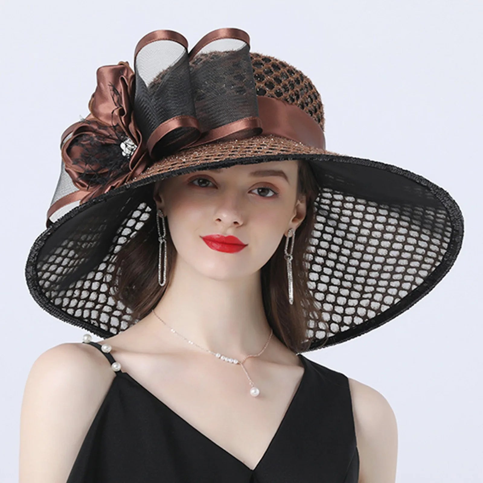 Wide Brim Women’s Church Hat