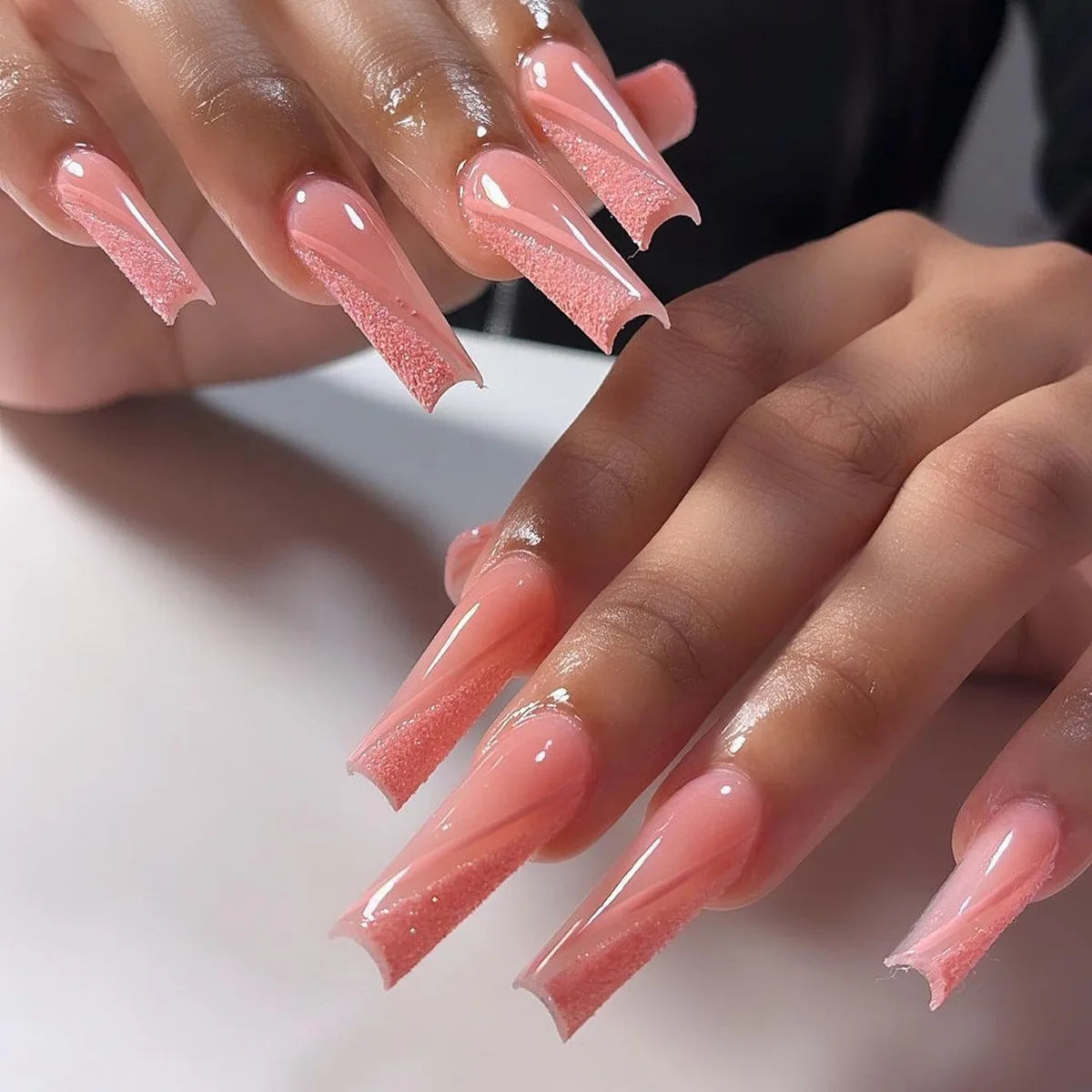 💋 Romantic Red Lips Valentine’s Day Press-On Nails
