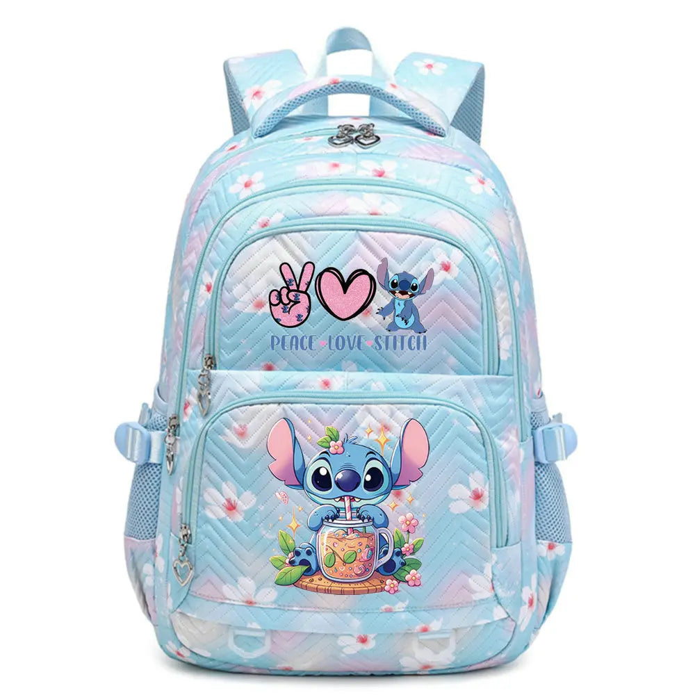 🌟 Stitch Backpack for Boys & Girls