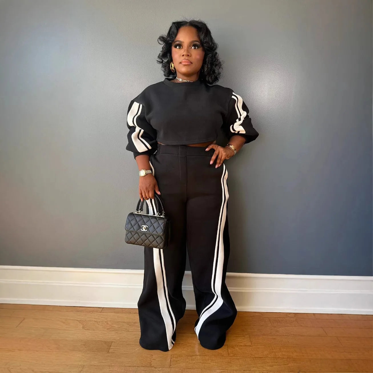 Women’s Two-Piece Tracksuit Set (Spring 2025)