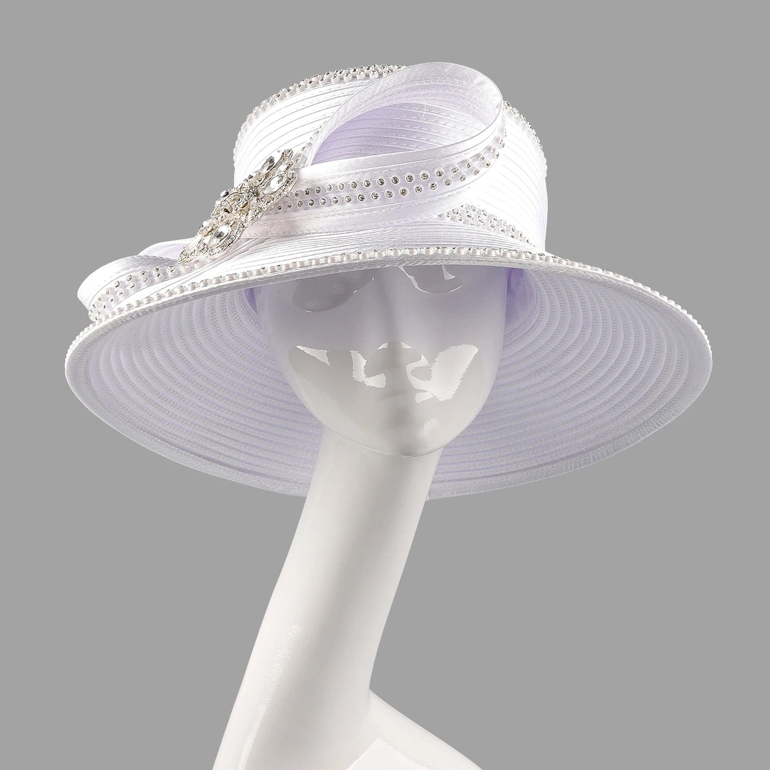 Fashion White Church Hats for Women