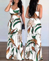 Elegant Summer V-Neck Camisole Dress – Your Go-To Beach Chic Look!