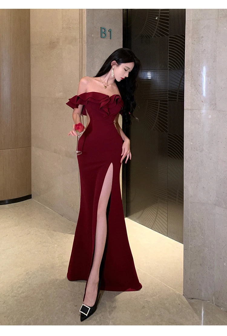 Sexy Bodycon Long Dress – Elegant & Sultry for Any Occasion