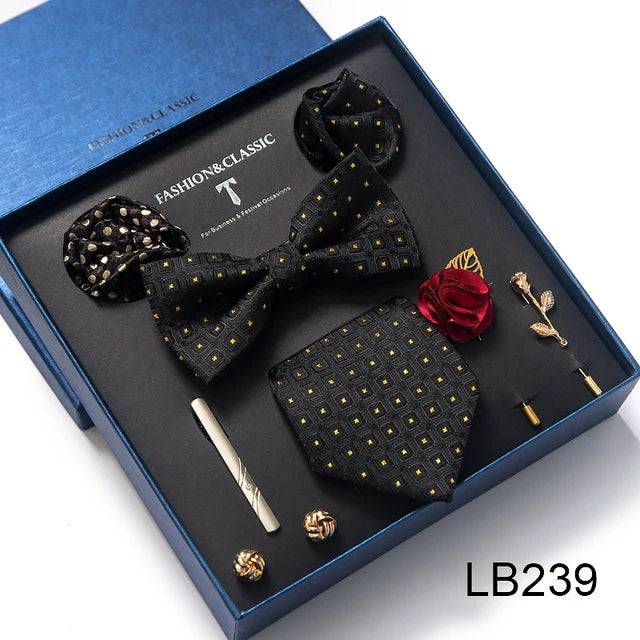 Newest Design Silk Tie Set – Elevate Your Style! 🎩✨