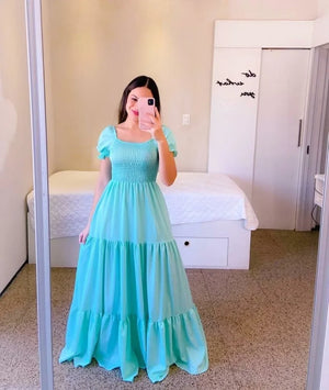 Embrace Elegance with Our Off-Shoulder Fragrant Long Solid Color Women's Dress