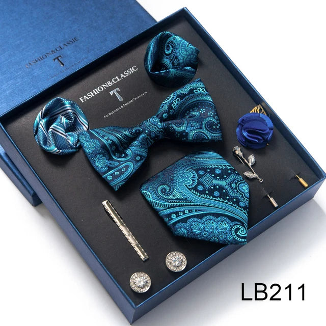 Newest Design Silk Tie Set – Elevate Your Style! 🎩✨