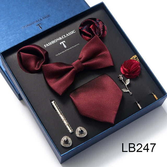 Newest Design Silk Tie Set – Elevate Your Style! 🎩✨