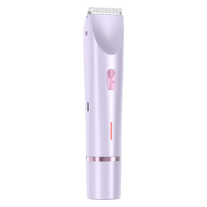 💗 Women’s 2‑in‑1 Electric Razors – Dual‑Head Bikini Trimmer & Shaver