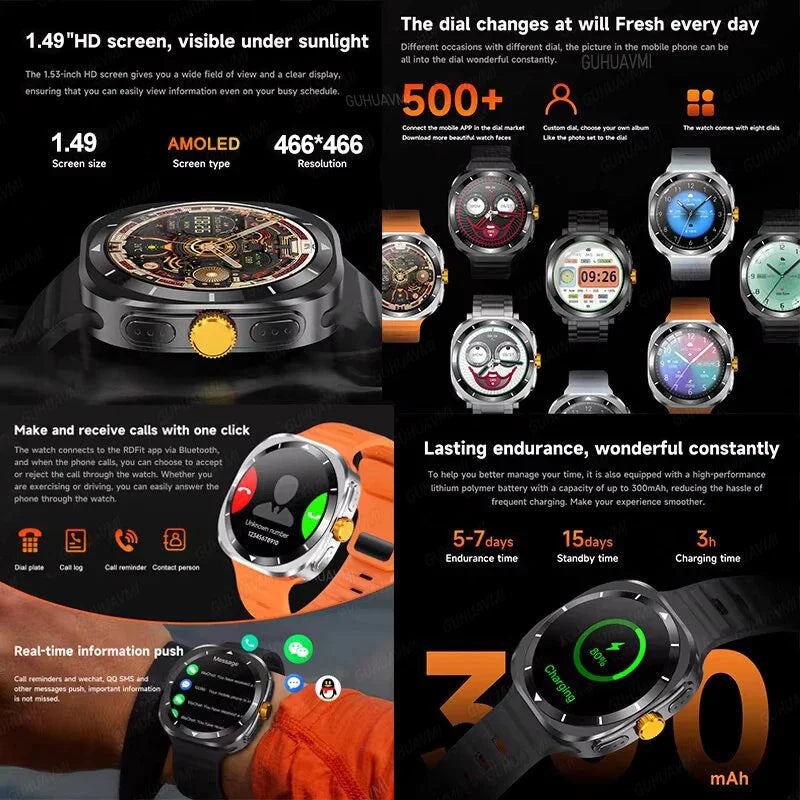 2025 New HUAWEI Watch 7 Ultra Smartwatch – Smarter Living on Your Wrist