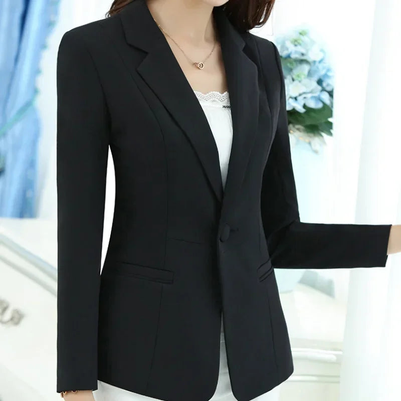Elegant Pink Office Blazer – African Autumn Fashion 2024