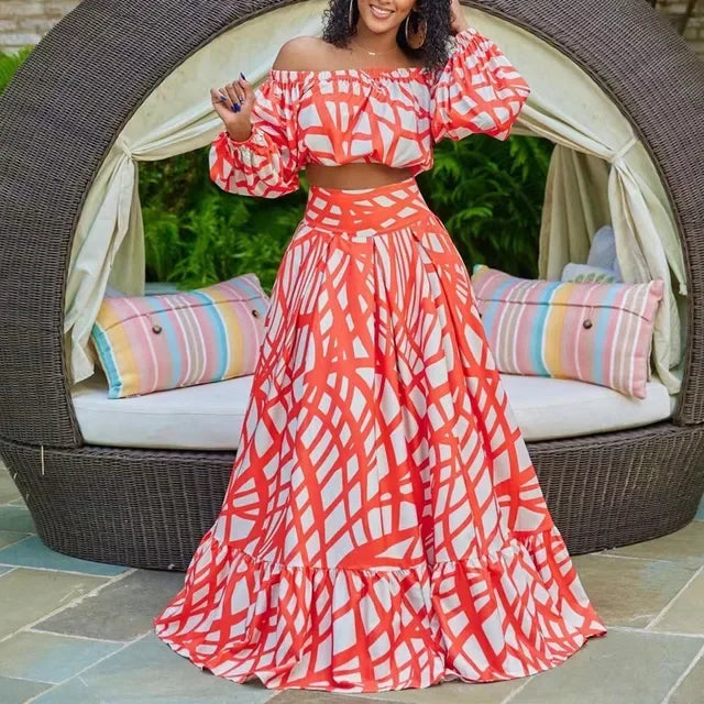 🌸 Boho Luxurious Two-Pieces Set for Women