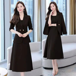 💖 Plus Size Women’s Fashion Two-Piece Dress Set