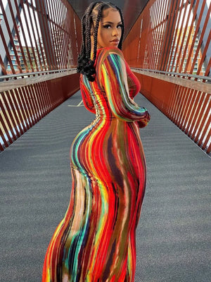 🌸 2023 Spring & Summer Off-Shoulder Chest Wrap Bandage Dress