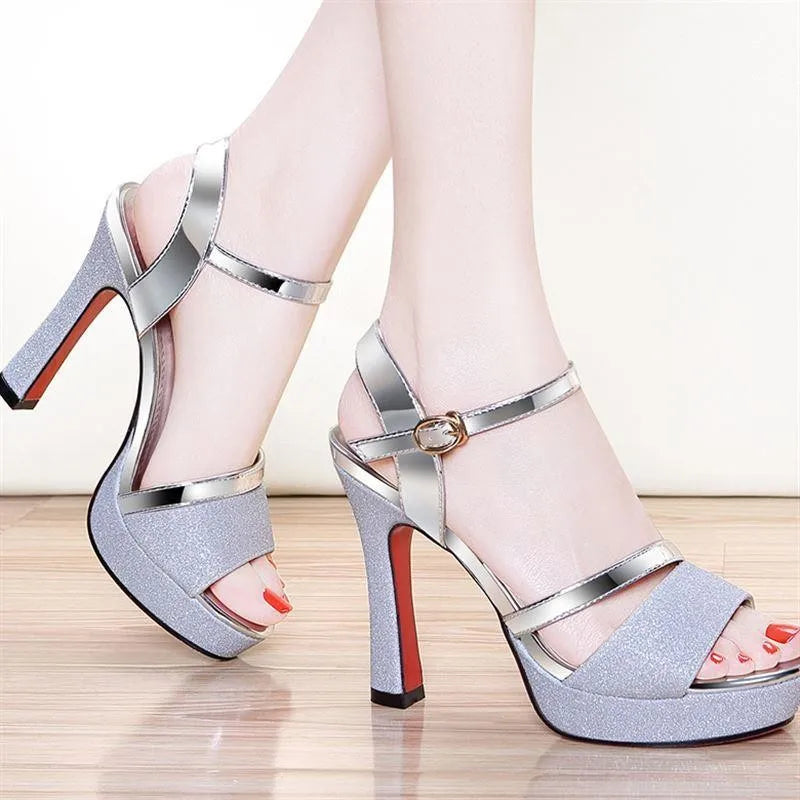 Luxury Women's Peep Toe Pumps – Elegant & Sexy High Heels