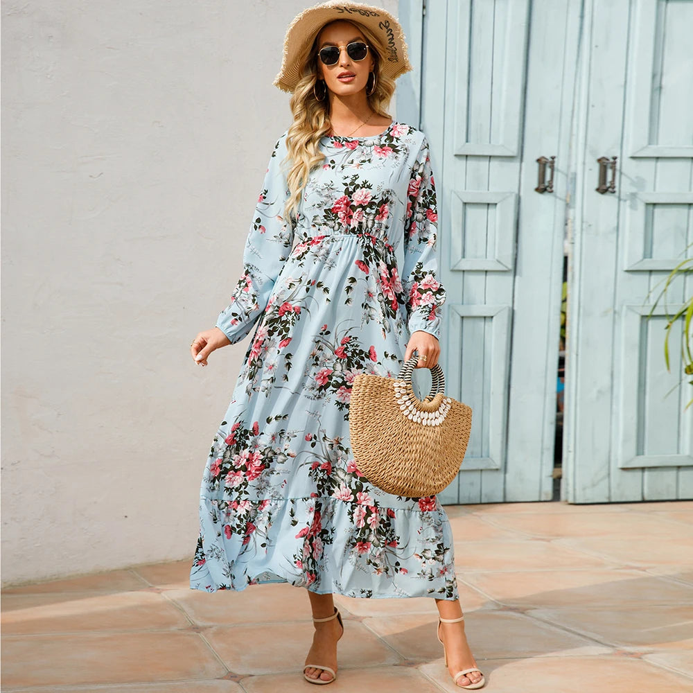 Bohemian Chic Summer Maxi Dress – Your Perfect Beach Companion! 🌸☀️