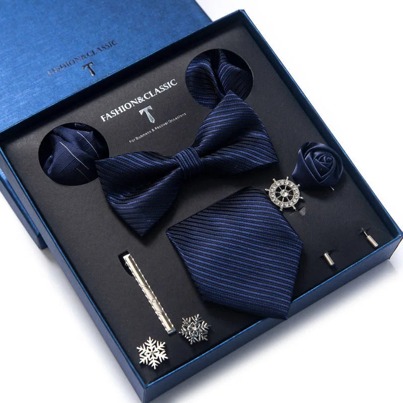 Newest Design Silk Tie Set – Elevate Your Style! 🎩✨