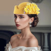 🌸 Elegant Charm Meets Timeless Style
Vintage Felt Turban Hat with Flower – Soft Beret Style for Women