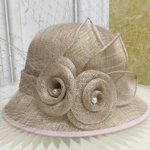 X4138 British Linen Top Hat for Women