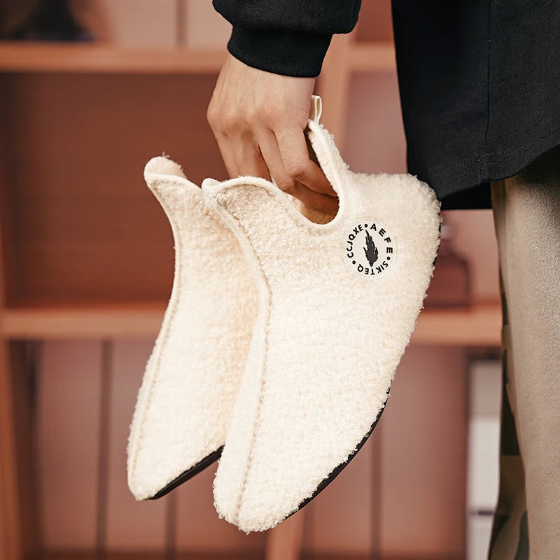 Winter Slippers for Men & Women – Cozy, Non-Slip, & Comfortable Indoor Footwear