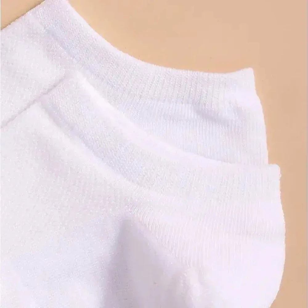🧦 10/20 Pairs Unisex Low-Cut Boat Socks – Breathable, Comfy & Everyday Ready