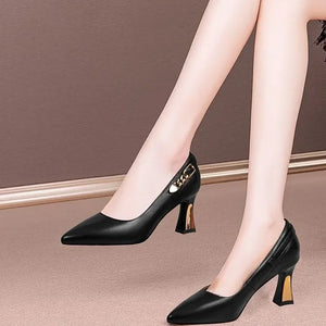 Cresfimix Women’s Crystal Stiletto Heels – Elegance in Every Step