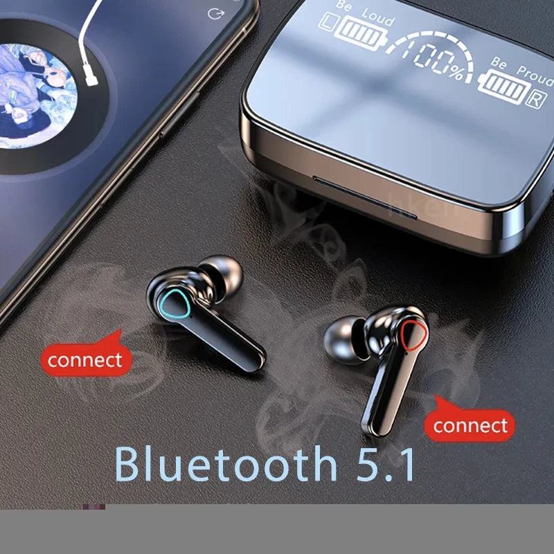 🎧 M19 Bluetooth Wireless Earbuds – Your Sound, Unleashed