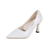 🍁 Plaid Classic Casual High Heels – Timeless Style, Cozy Confidence