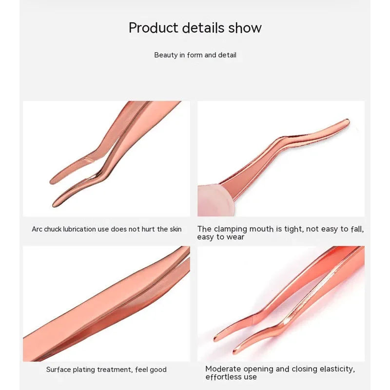 ✨ DIY Lash Extension Kit – Bond & Seal, Remover, Tweezers + Lash Clusters
