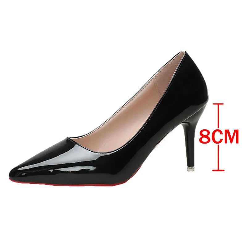Classic Black Stiletto Heels – Timeless Elegance for Every Occasion