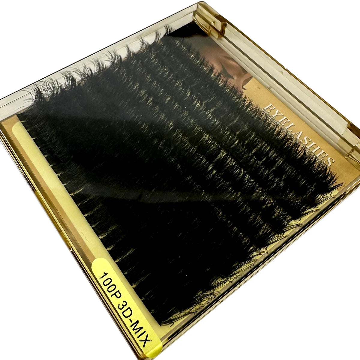 🌟 5D Fluffy Thick Lash Clusters – DIY Eyelash Extension Set (10–18mm MIX, D Curl)