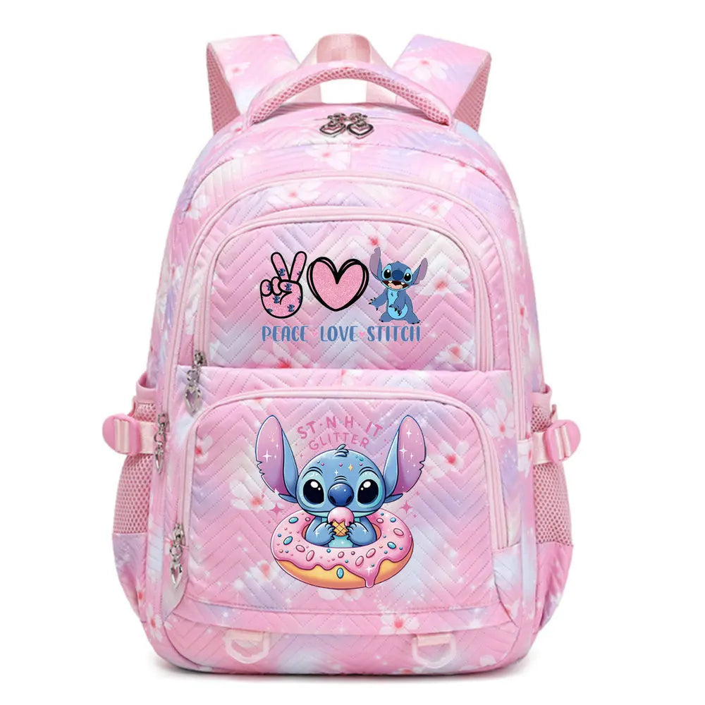 🌟 Stitch Backpack for Boys & Girls