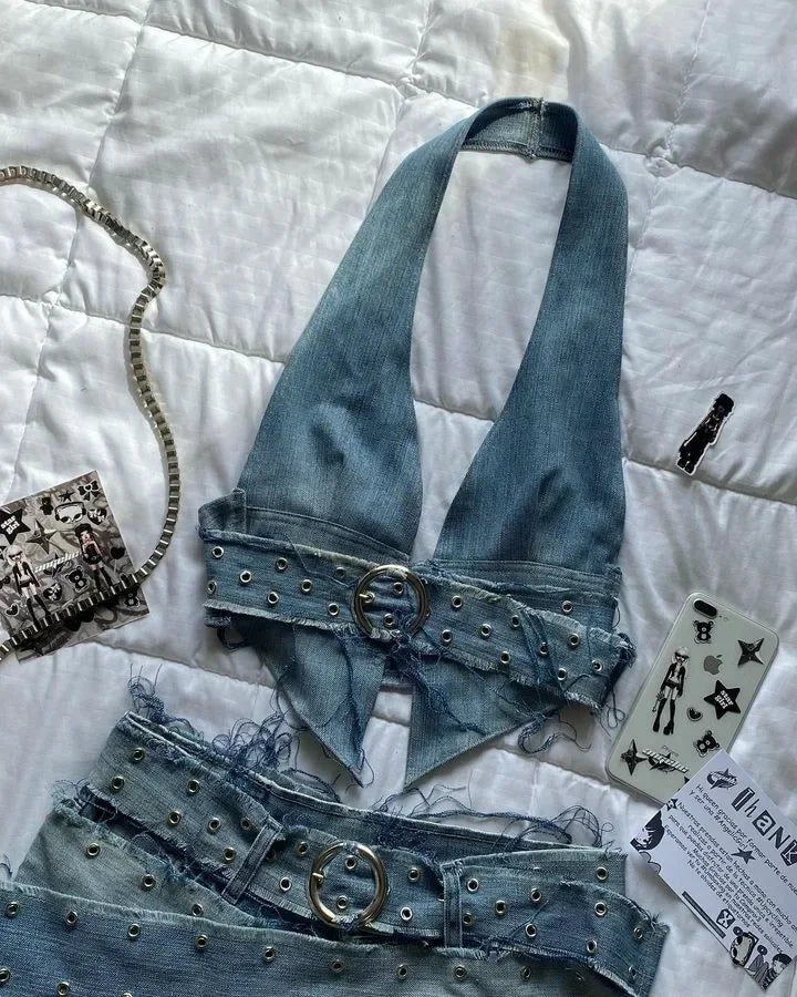 Light Gray Pants Suit for Women
