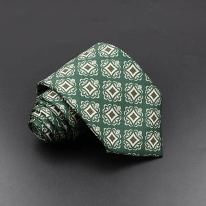 Men’s Fashion Silk Tie – 7.5cm Soft Novelty Necktie