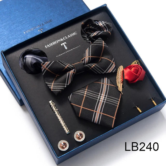 Newest Design Silk Tie Set – Elevate Your Style! 🎩✨