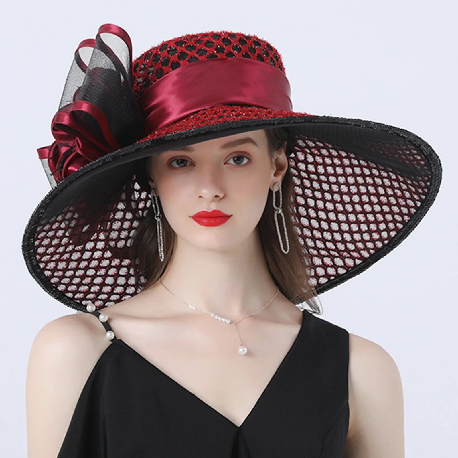 Wide Brim Women’s Church Hat