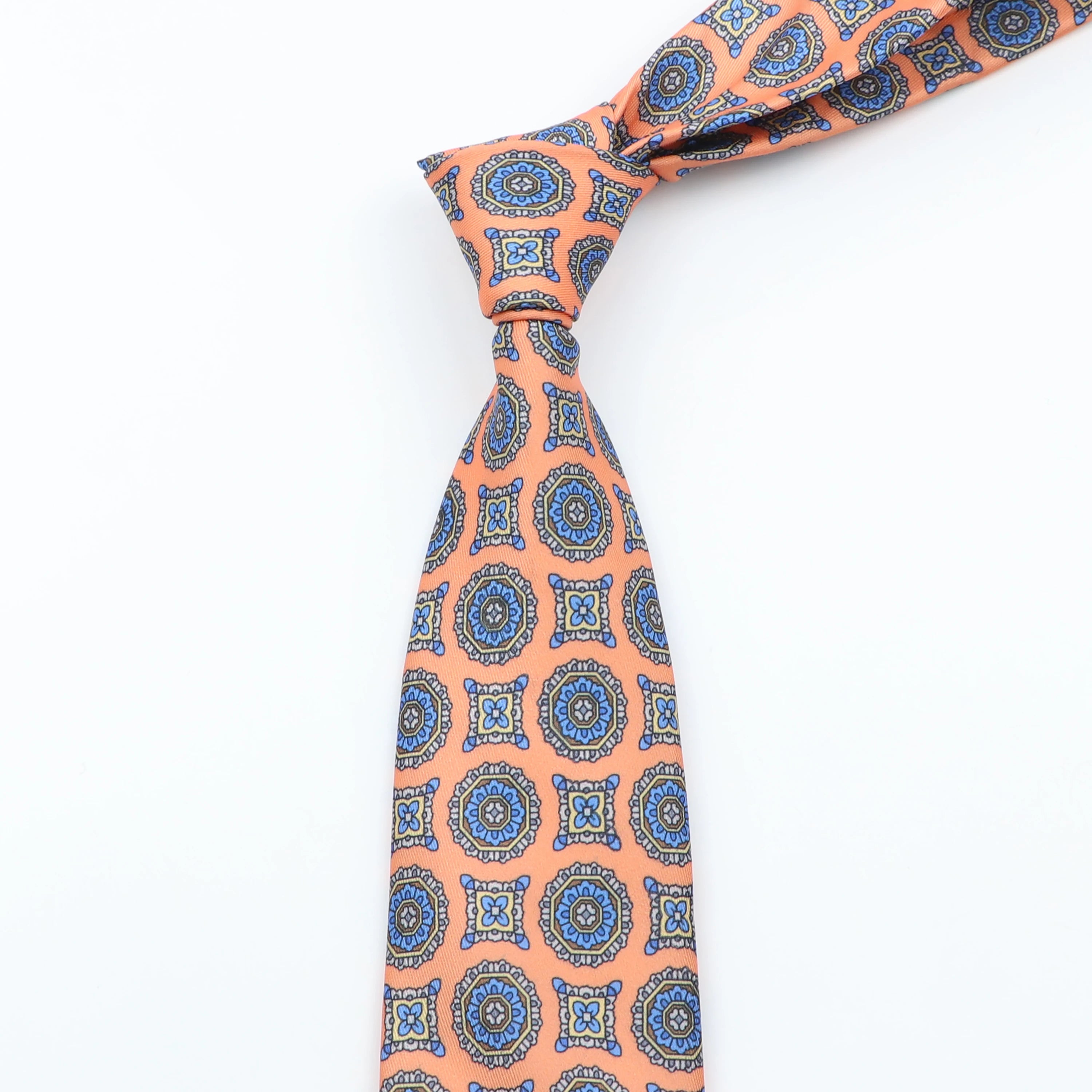Men’s Fashion Silk Tie – 7.5cm Soft Novelty Necktie