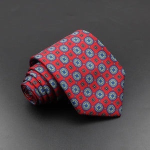 Men’s Fashion Silk Tie – 7.5cm Soft Novelty Necktie