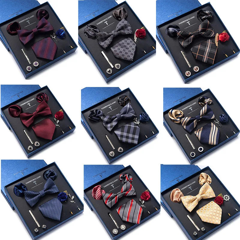 Newest Design Silk Tie Set – Elevate Your Style! 🎩✨