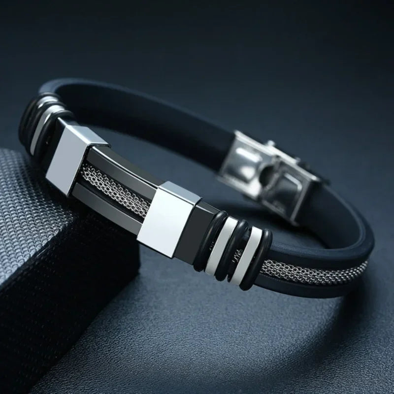 King Men's Stainless Steel Bracelet