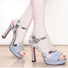 Luxury Women's Peep Toe Pumps – Elegant & Sexy High Heels