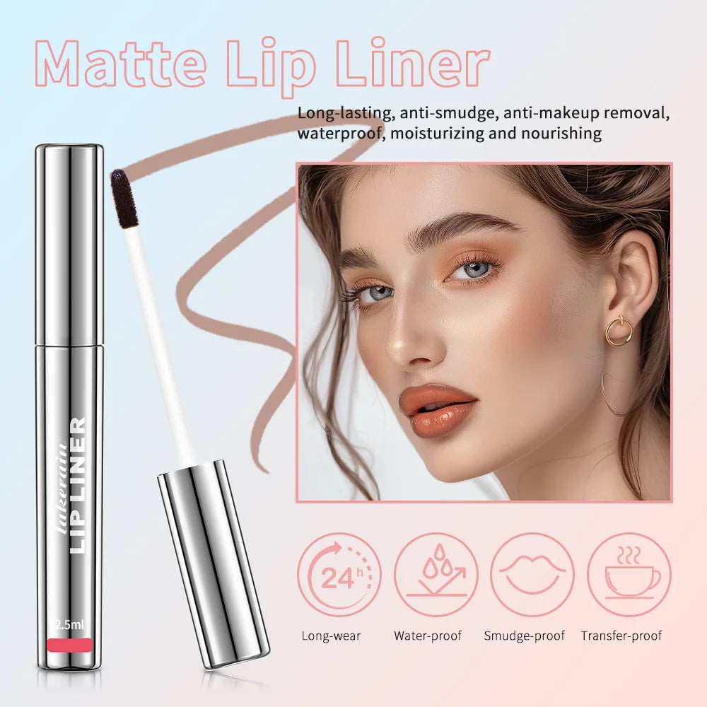 💋 Waterproof Peel-Off Tattoo Lip Gloss – Long-Lasting Matte Lip Tint