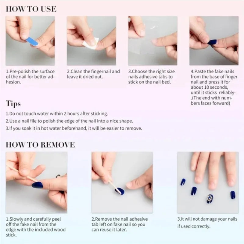 🎀 10pcs Sweet Short Press-On Nails – Bow & Cute KT Cat with Duck French Tips