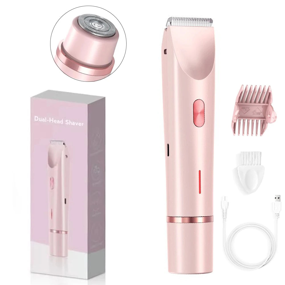 🪄 Women’s 2‑in‑1 Electric Shaver & Epilator – Smooth Skin at Home 💕